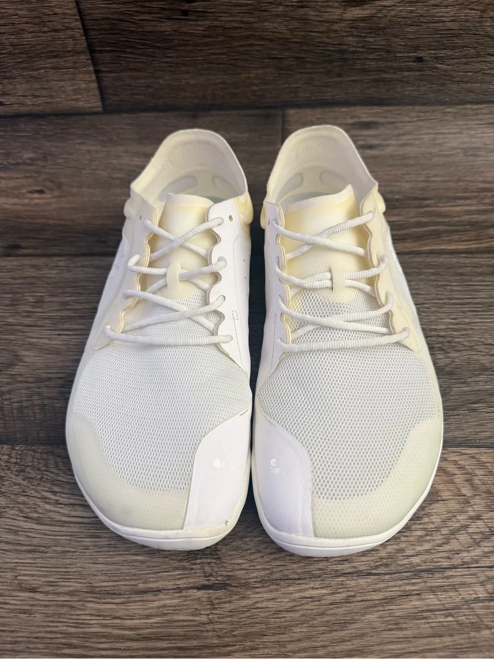 Vivobarefoot Primus Lite III White/Cream Mesh Barefoot Sneakers Euro 43L